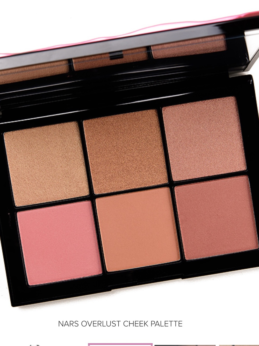 NARS Overlust Cheek Palette - Swatched, LE & Discontinued